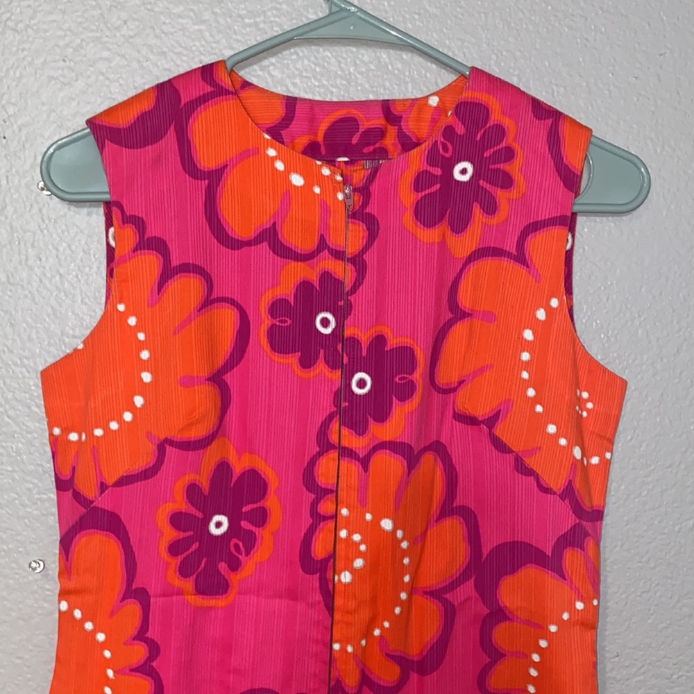 VINTAGE 70s Psychedelic Jumpsuit 🔮 - Picture 2 of 7